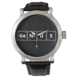 Montre Génie - Tableau périodique