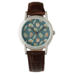 Montre Geo Step extérieur   Motif bleu