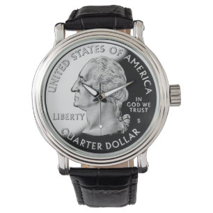 Montre George Washington - quart des États-Unis - dans