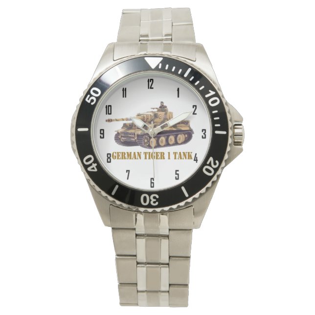 MONTRE GERMAN TIGER 1 TANK (devant)