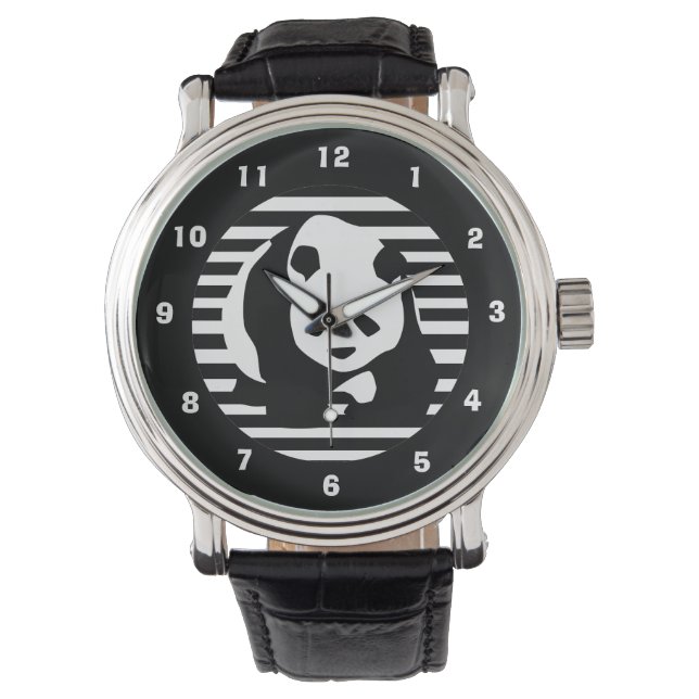 Montre Giant Panda et Stripes (devant)