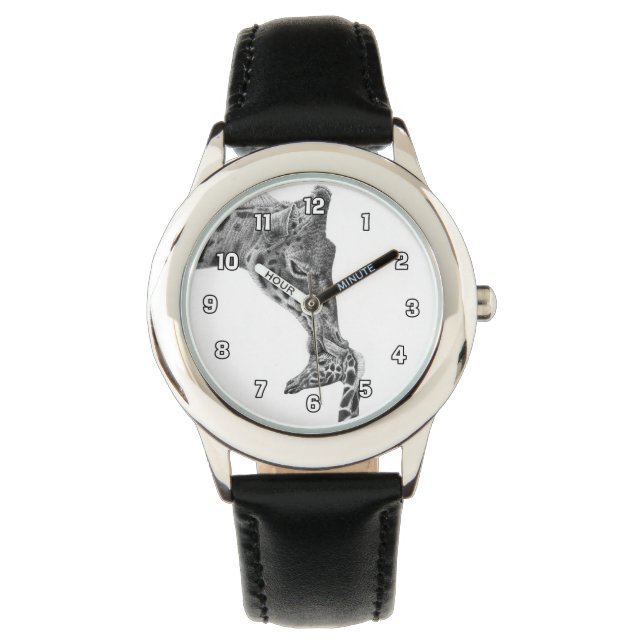 Montre girafe et veau (devant)