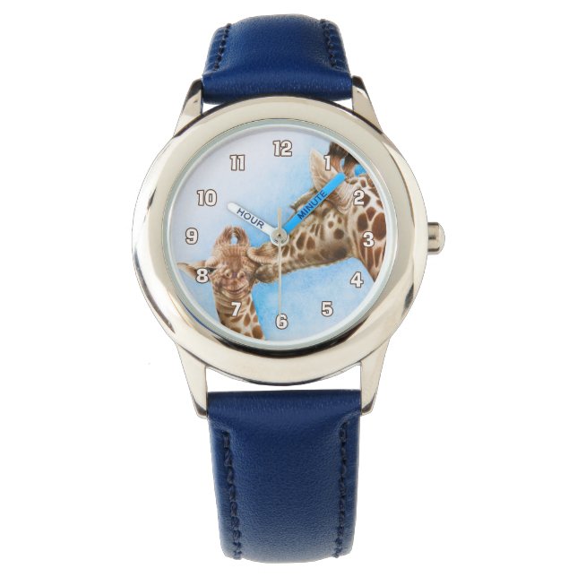 Montre girafe & veau (devant)