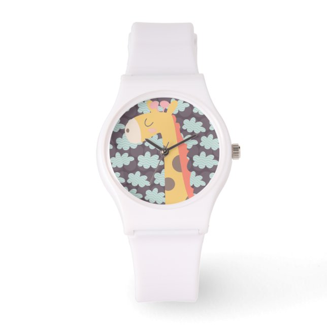 Montre Giraffe et nuages (Recto)