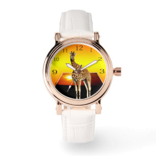 Montre Giraffe Sunshine Pop Out Art,