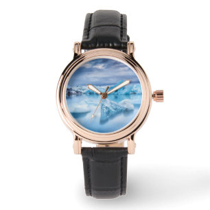 Montre Glace et neige   Lagune Jokulsarlon, Islande