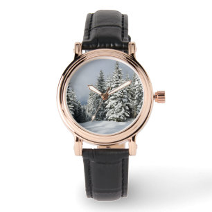 Montre Glace et neige   Pine Woodland, Autriche