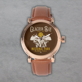 Montre Glacier Bay National Park Nature Lover Gift