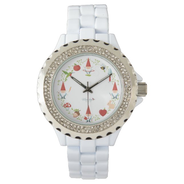 Montre Gnome body : Montre, émail (devant)