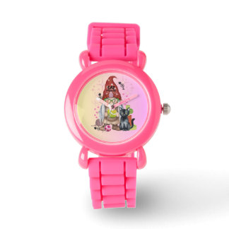 Montre Gnome Chat Maman