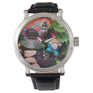 Montre Gnome géranium 01