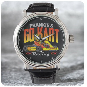 Montre Go Kart Racing Personnalisé Motorsport Karting