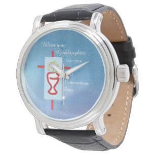 Montre Godgirl, Première Communion Sainte, Turquoise