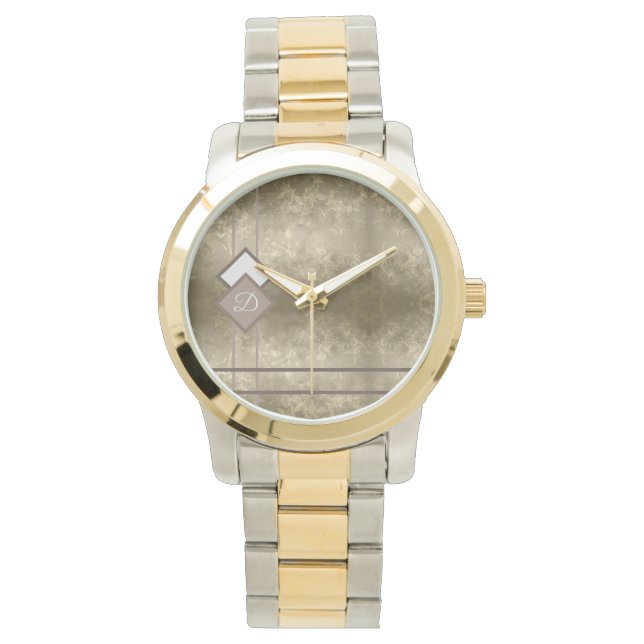 Montre Gold damask (devant)