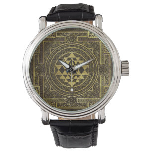 Montre Gold Sri Yantra / Sri Chakra