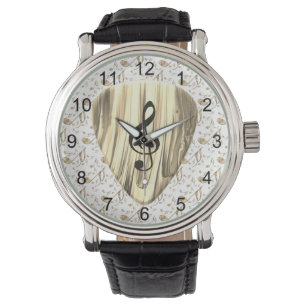 Montre Golden Plectron - Design élégant pour les mélomane