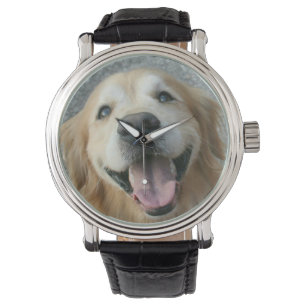 Montre Golden retriever de sourire