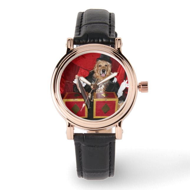 Montre Golden Retriever Magic Trick (Recto)