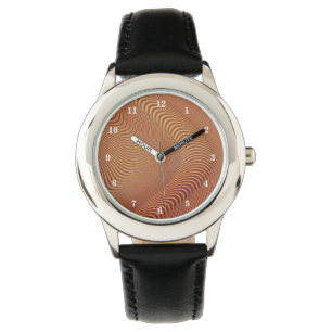 Montre Golden Wavy Art Watch