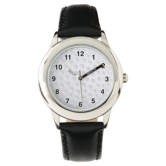 Montre Golf Ball Watch - Peut Choisir Différentes Bandes (devant)