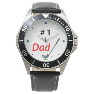 Montre GOLF Numéro Un DAD, Golf Club, Cool Mens Watch
