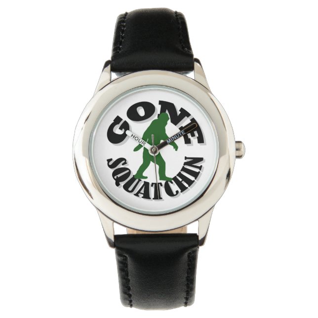 Montre Gone Squatchine bigfoot (devant)