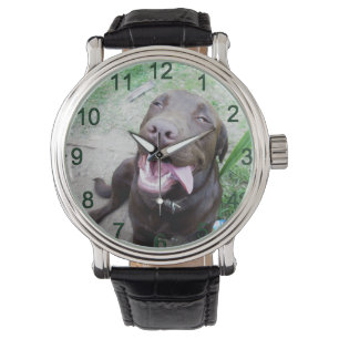 Montre Goofy Delties : Chocolat Brown Labrador Puppy,