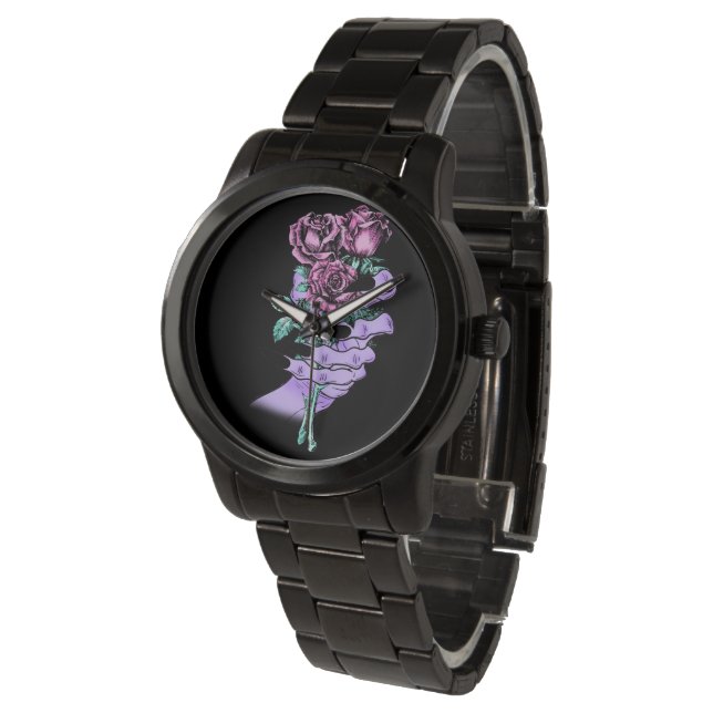 Montre gothique Bouquet (Incliné)