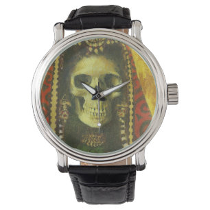 Montre Gothique Skeleton Witch Watch