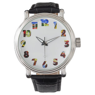 Montre Graffiti 17 Numéro Revêtement waa