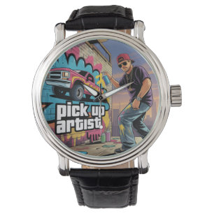 Montre Graffiti urbain et artiste de collecte
