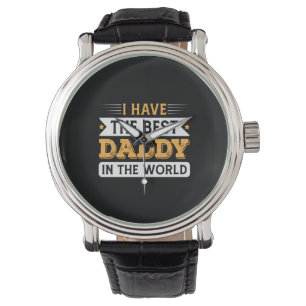 Montre Grand-père Cadeau   J'Ai Le Meilleur Papa Au Monde
