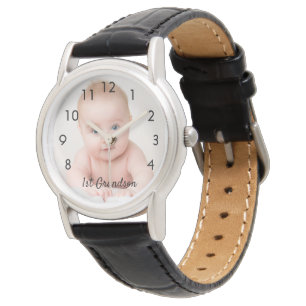 Montre Grand-père de la photo bébé