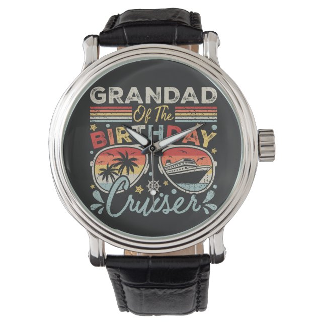 Montre Grand-père de l'Anniversaire Cruiser Vacation Vint (devant)