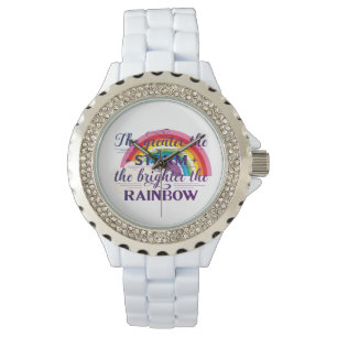 Montre Grande Tempête Plus Grande L'Arc En Ciel