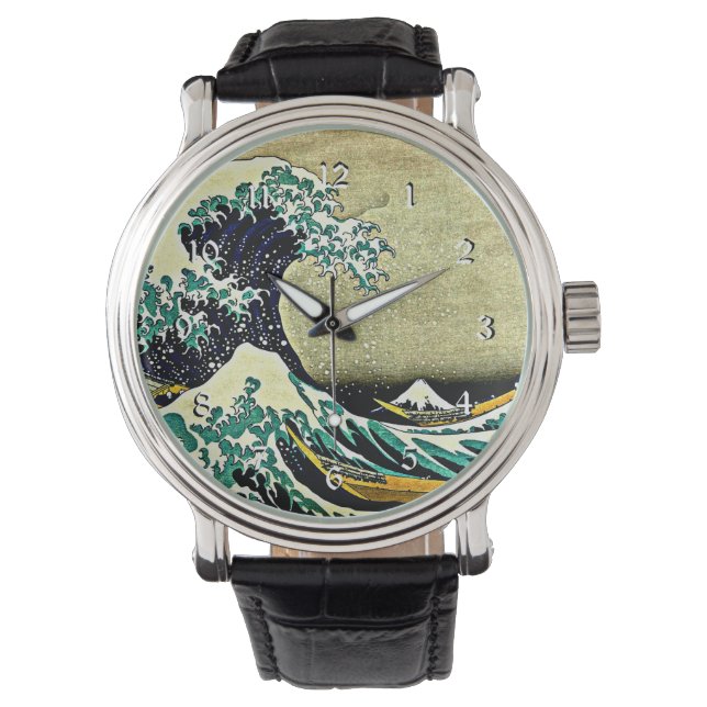 Montre Grande vague au large de Kanagawa (devant)