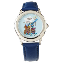 Montre Grandson Baptême Noah's Ark Personnalisé