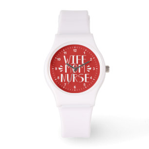 Montre Graphique d'infirmière de maman d'épouse