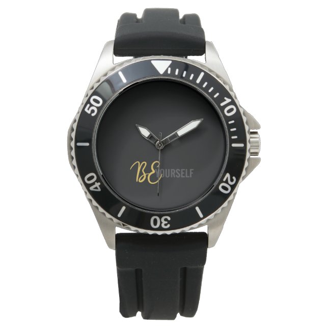 Montre Graphique urbain moderne, simple et urbain de Be Y (devant)