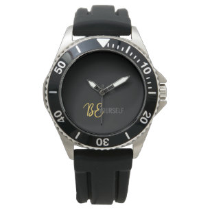 Montre Graphique urbain, simple et moderne de Be Yourself