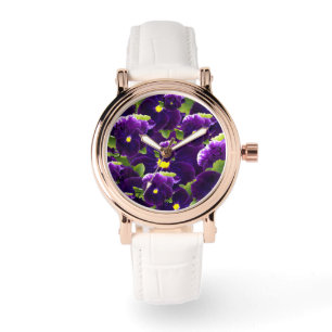 Montre Grappes de pensées Deep Purple : beauté majestueus