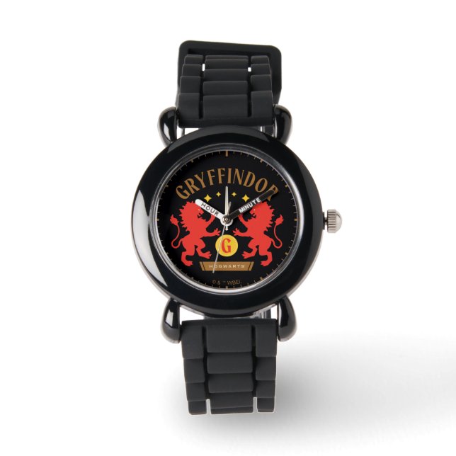 Montre GRAYFFINDOR™ Maison double Lion épée graphique (Recto)