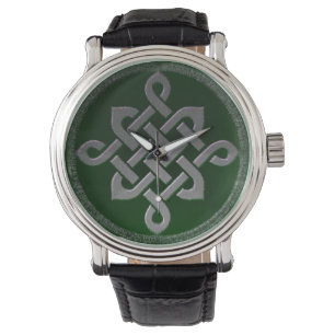 Montre gre irlandais païen de noeud de symbole antique