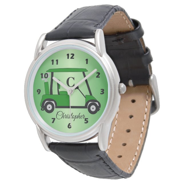 Montre Green Golf Buggy Watch (Incliné)