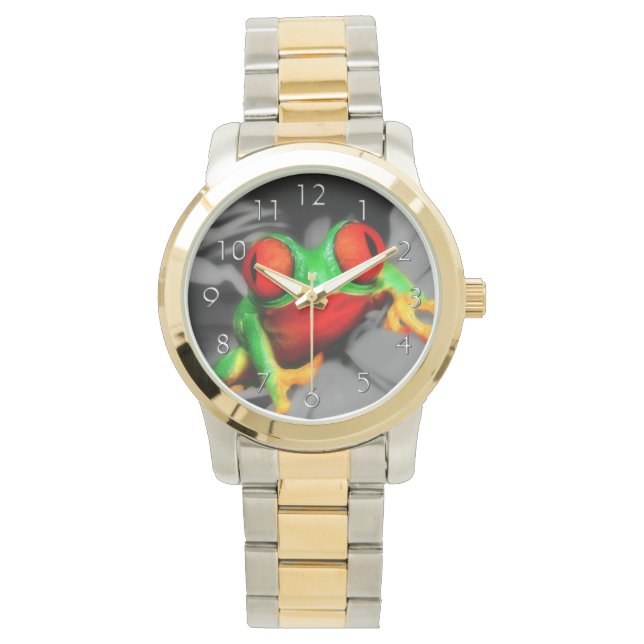 Montre Grenouille à oeil de porc (devant)