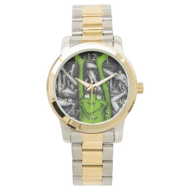 Montre Grenouilles à encourager (devant)