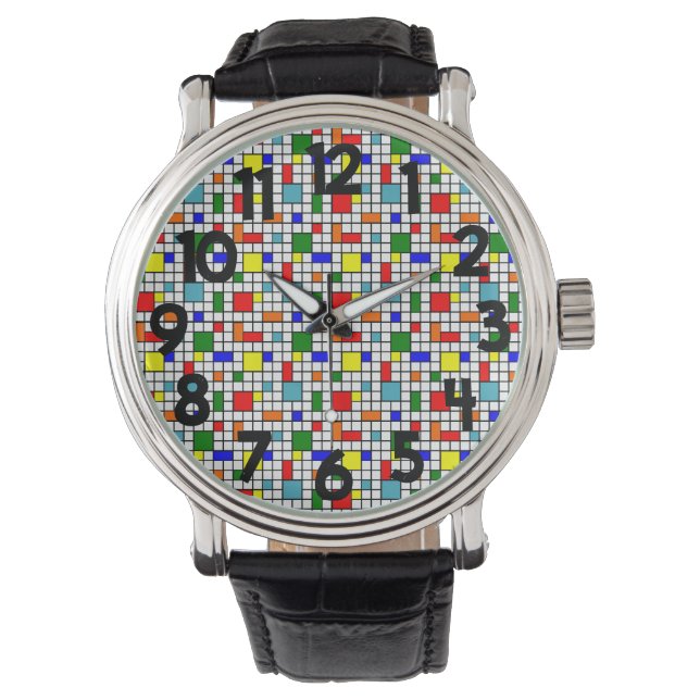 Montre Grille Bauhaus (devant)