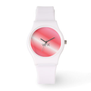 Montre Grilles De Melon Avec Initiales