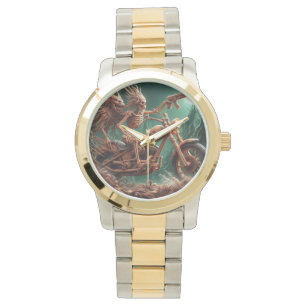 Montre Grimbone et Skulldust, monté leur grand hélico