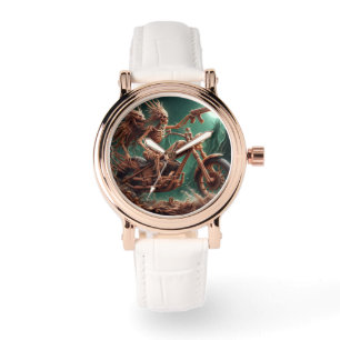 Montre Grimbone et Skulldust, monté leur grand hélico